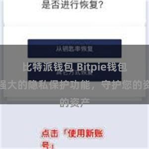 比特派钱包 Bitpie钱包：强大的隐私保护功能，守护您的资产