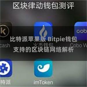 比特派苹果版 Bitpie钱包支持的区块链网络解析