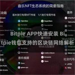 Bitpie APP快速安装 Bitpie钱包支持的区块链网络解析