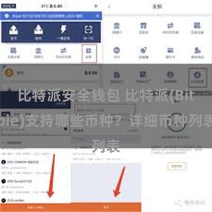 比特派安全钱包 比特派(Bitpie)支持哪些币种？详细币种列表