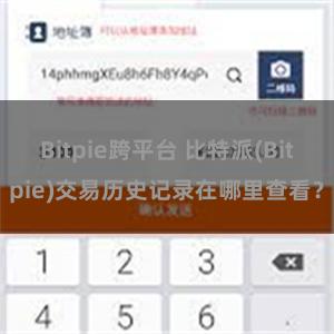 Bitpie跨平台 比特派(Bitpie)交易历史记录在哪里查看？